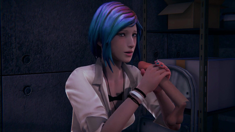 Waifu club 3D: Chloe honí tvého ptáka po cvičení