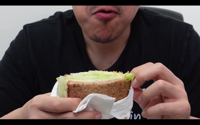 UnderXiaoQiang: Good Morning Asmr Cum Eating Sandwich