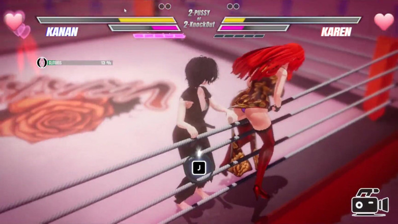 Cumming Gaming: Lesbijska Bitwa Hentai BDSM odc. 2 Lesbijska bójka kończy się nieustannym...