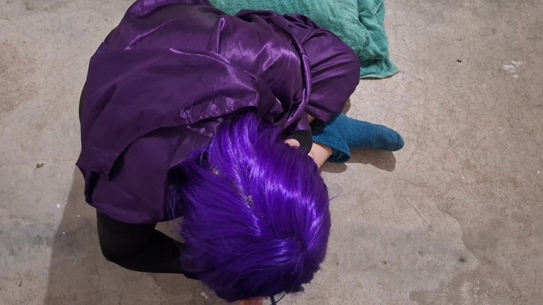 fermerino: Big Ass Trans Raven Anal Creampie and Fucked Doggystyle by...