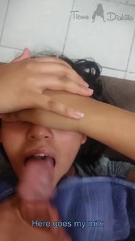 Strong Facial Cumshot. His Semen Got in My Nose!