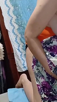 While My Girlfriend Was Being Fucked by Our Neighbor, I Cum in Her Mouth Twice