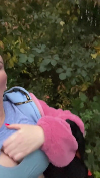 Peeing in the Park Pussy