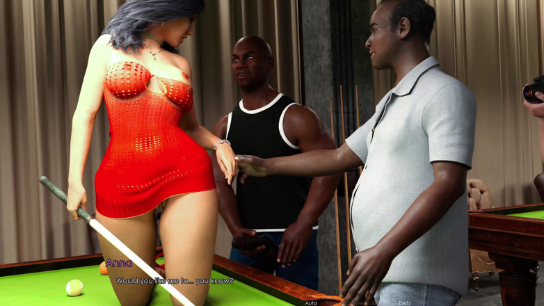 Porngame201: Anna Exciting Affection #28 - BBC Double Penetration Anna's Big Ass