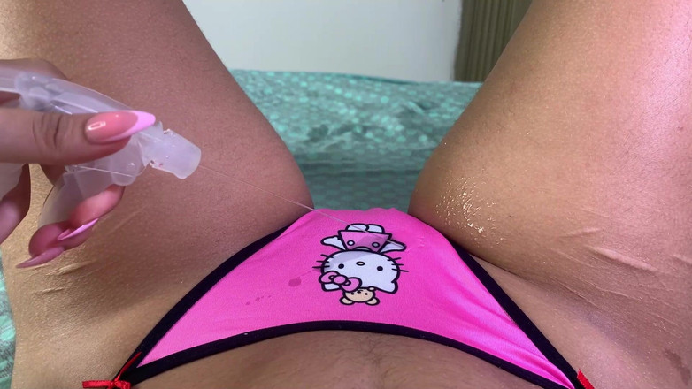 pampammedallo: セクシーなラテン系ボディがオナニーに終わる