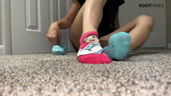 footivities: Ivy's Feet - berbogel dengan stoking lapisan berganda - footivities
