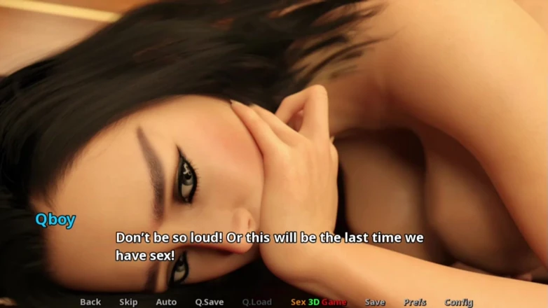 Q Boy: Crush Scarlett Path, Hot and Big Boob Neighbor Fuck