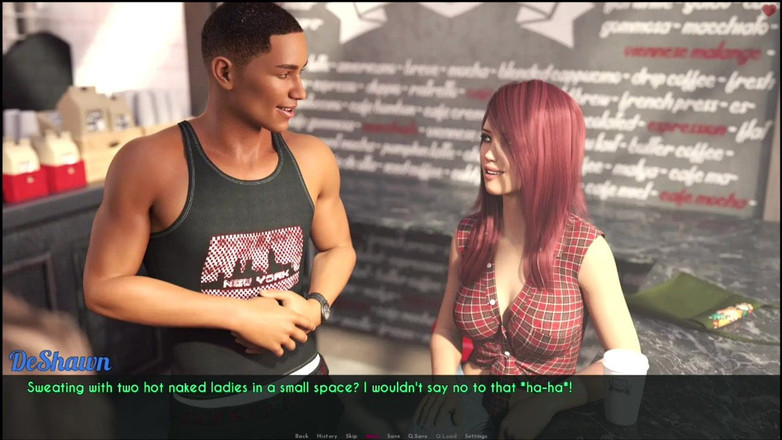 Johannes Gaming: AWAM #14 - 迪伦看到瑜伽女士洗澡并自慰...索菲亚和利亚姆做爱。