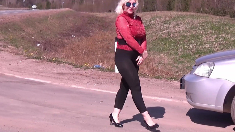 RedRoseRus: Jambiere transparente negre - tachinare pe drum