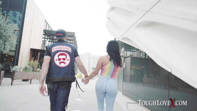 ToughLoveX: TOUGHLOVEX  - Third wheel with Latina hottie Serena Santos