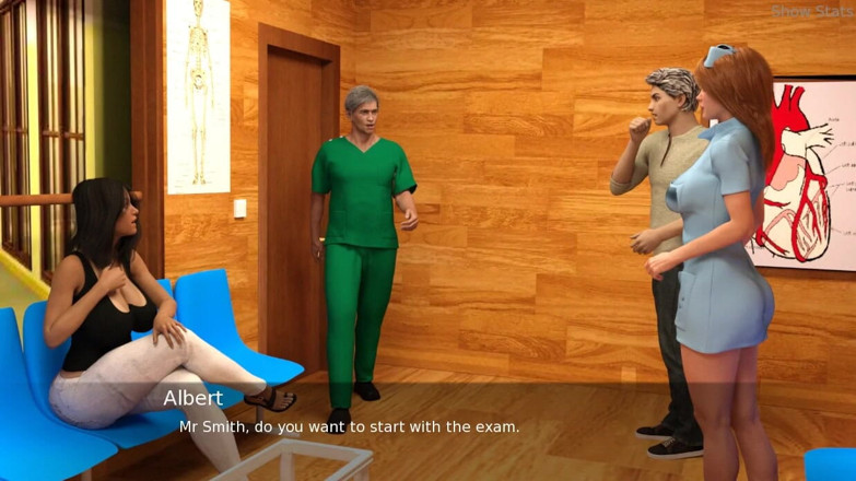 XXX Games Bunk: Mijn project hotwife - gameplay - rollenspel - medische controle voor koppel - man...