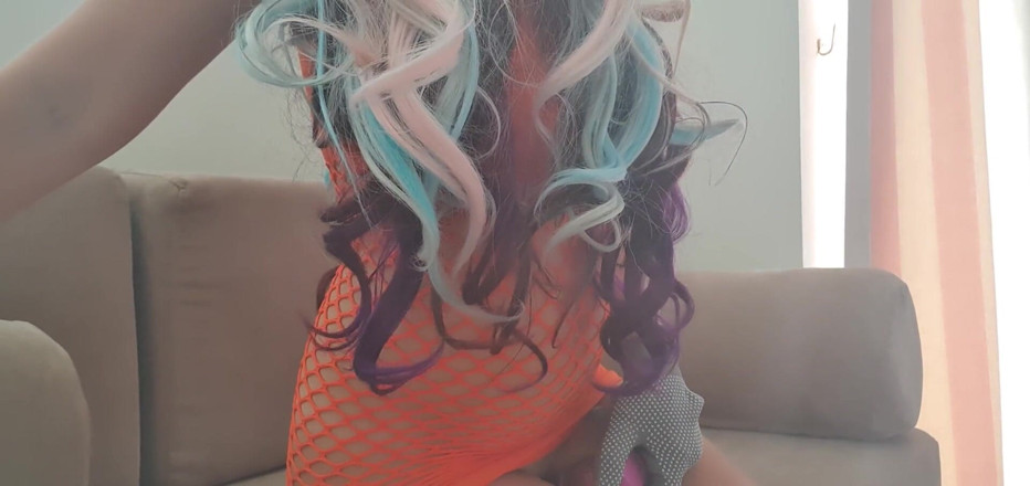 Sofranisa: Sexy dress and naked pussy