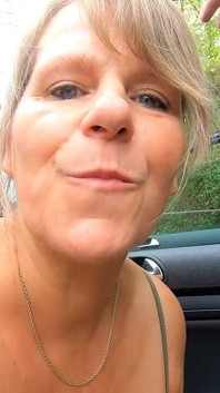 Stranger's Cock Blown in Case of Car Breakdown