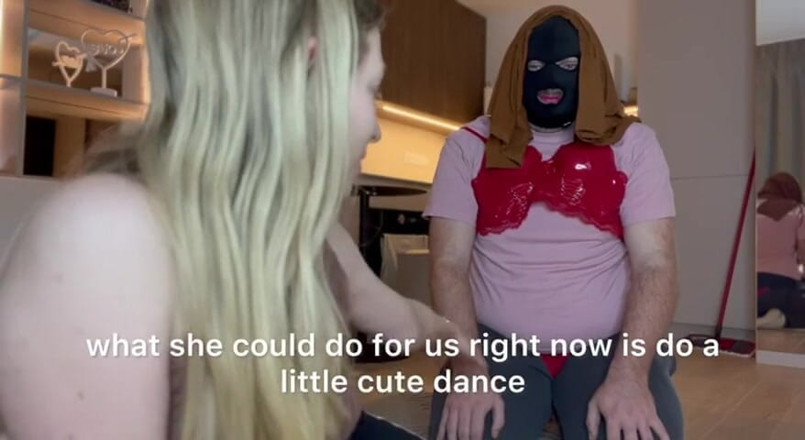 Goddess_Bella_Rae: De la sclavul masculin la Drăguța Siss Angelas prima zi