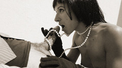 Magia Rosa: Неслухняна газета Чейз. Чорно-біле гаряче смішне секс-відео