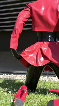 Červený latex springtime
