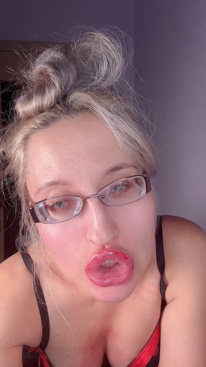 FinDom Goaldigger: Gooning Edging Hell mit großen lippen, dicken Brillen und langen...