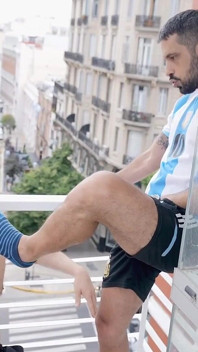 Argentinské prostředky Uctívání nohou a kouření