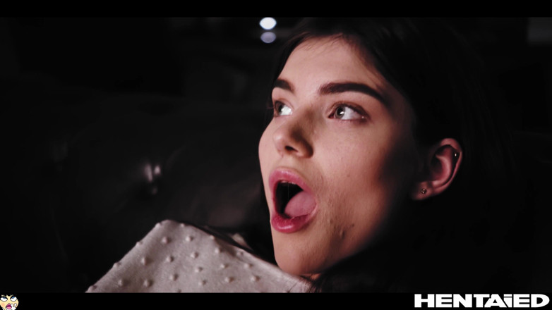 Hentaied: Real Life Hentai - stephany è eccitata al cinema e sogna di...