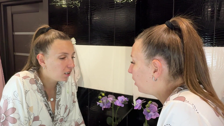 Hottie goddess: Alberne gesicht, niesen-storm