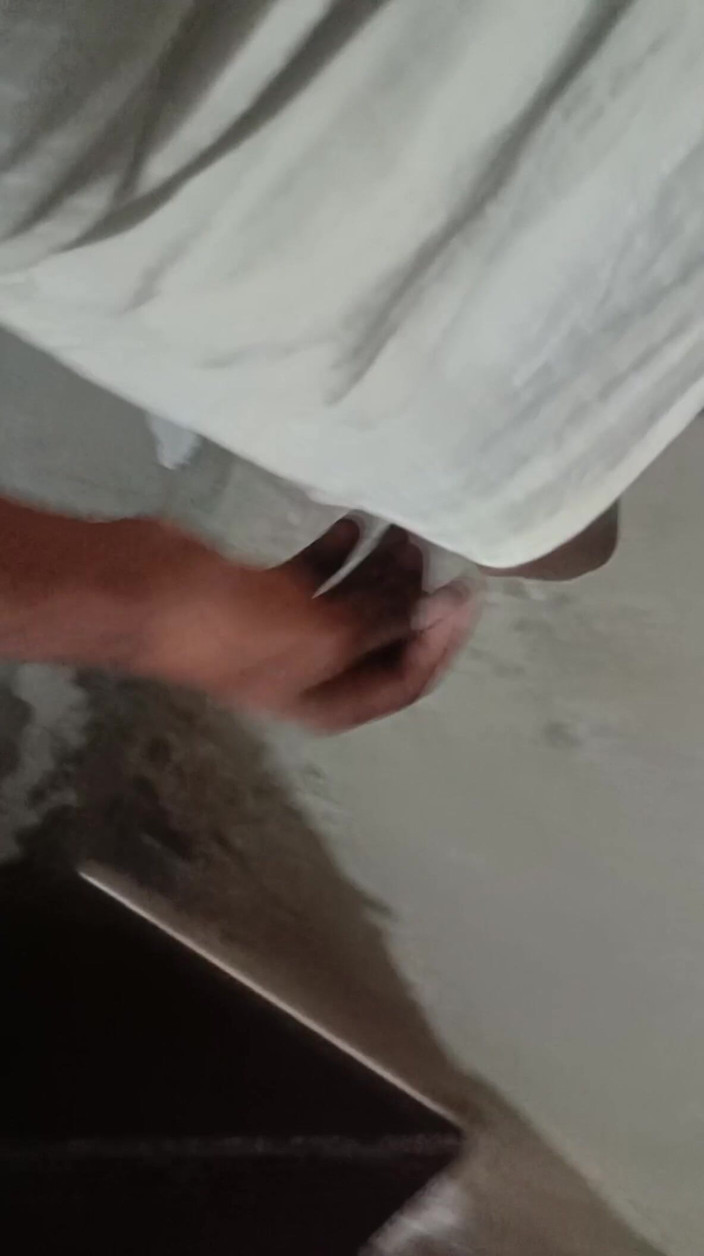 Beckett: Desi Boy Handjob in the Bathroom and Cumshot