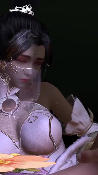 Menina peituda em movimento - 3D Animation Hentai