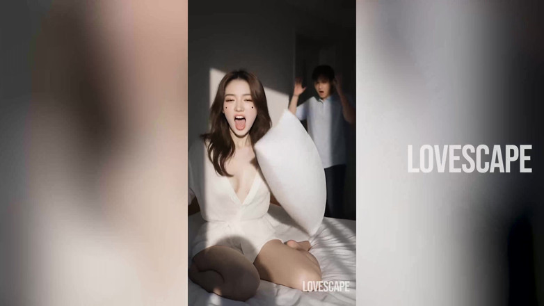 Lovescape: Stai cu mine - un înger dulce asiatic devine curvă nimfomană de...