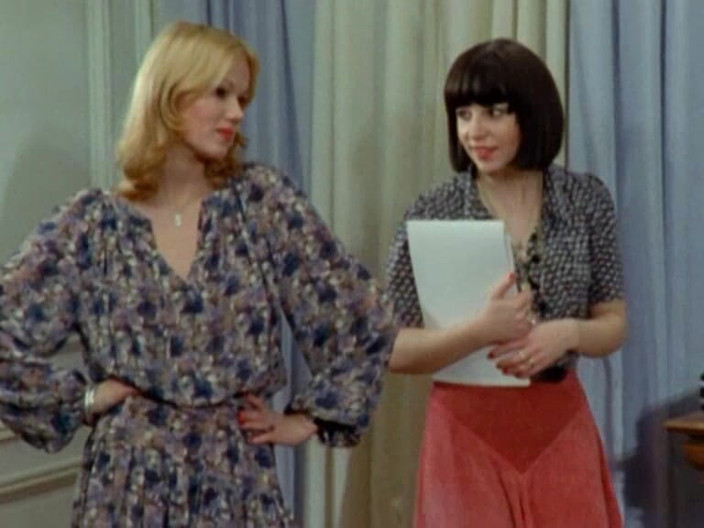 European Classics: Brigitte Lahaie and Kathy Stewart Suck the Boss Under the...