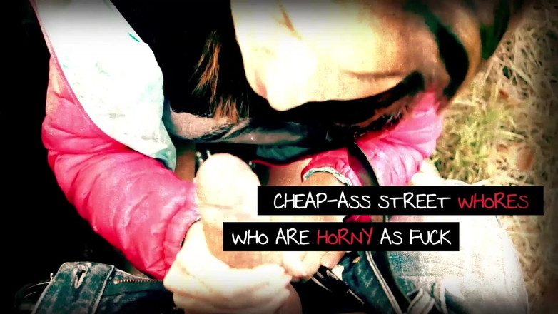 Swhores: 厄介な通りのふしだらな女テイスティング新鮮な精液によって売春婦