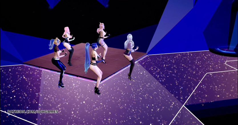 3D-Hentai Games: [MMD] STAYC - So bad striptease 4k 60fps
