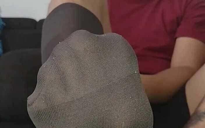 Tomas Styl: Latino Plays with His Office Stockings
