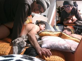 Lymph Guy: Mature Daddy Teaches His Disabled Boy About Creampies