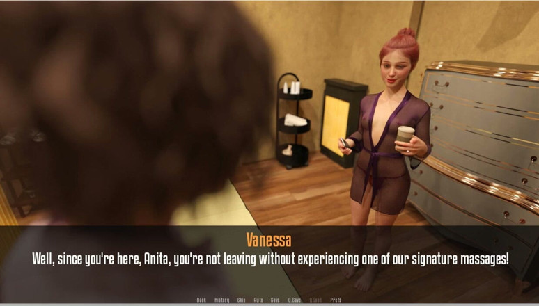 XXX Games Bunk: Anita's Internship - Gameplay - Roleplay - Petite Teens Lesbian Massage