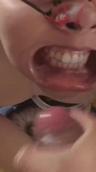 I Fuck Her Face and I Cum on Her Nose