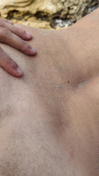 An Impudent Stranger Fucked a Hairy MILF Nudist