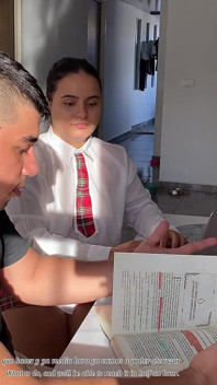 A Cheeky Schoolgirl Just Wanted to Fuck!!