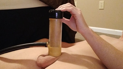 Big Daddy Dommmm: Milking my dick with the Venus 2000 sex machine until cum...