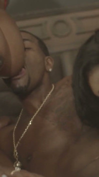 Two Thick Ebony Chicks Take on Rome Majors Big Black Cock