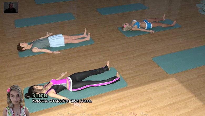 3DXXXTEEN2 Cartoon: Jerk off big dick until I cum in yoga class - 3D...