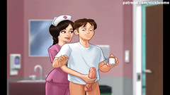 Cartoon Universal: Letní sága část 139 - nemocniční sestra mi honí můj velký boner (španělské sub)