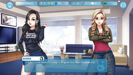 Dirty GamesXxX: 愛とセックスの二塁:男と彼の2つの新しい女性のルームメイトep 2