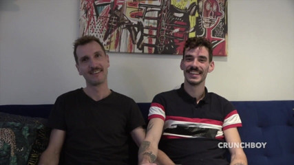 Straights boys loves gay: Two sexy straight boys have fun for the first time