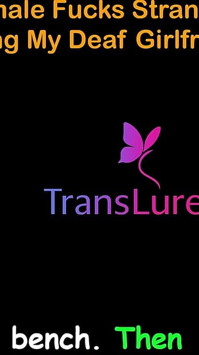 TransLure: Engelsk ljudsexhistoria - Ebony Shemale knullar främling på tunnelbanan - Avlar min...