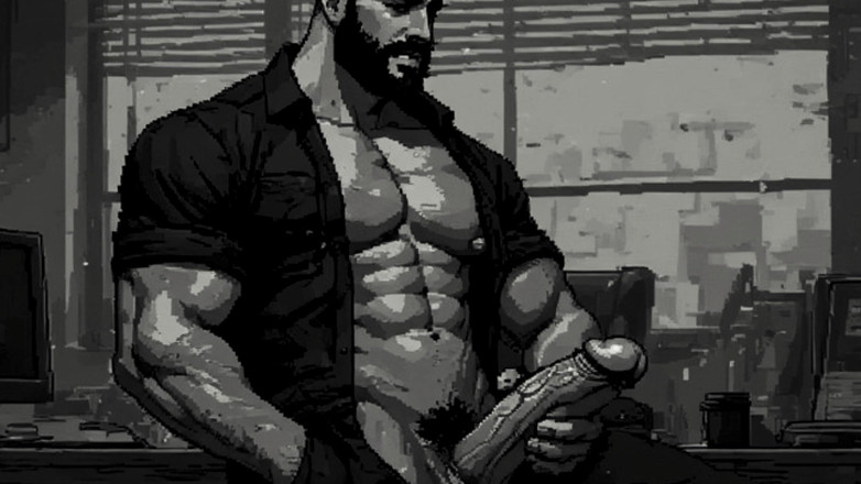 Erotic Man: Erotischer mann mit männlichem stöhnen