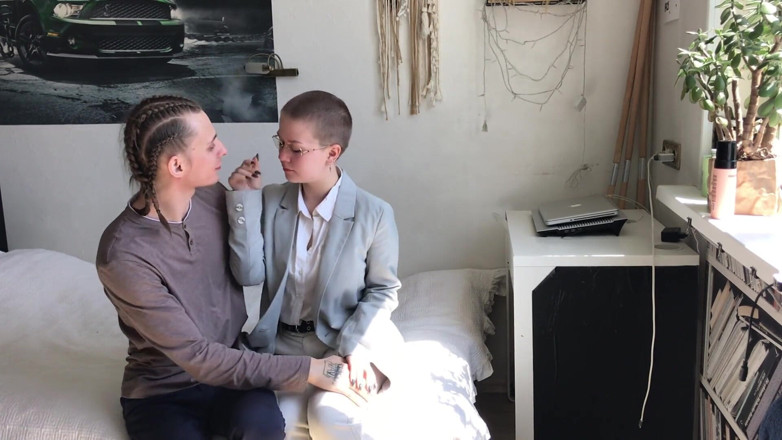 Vilu_and_Mi: Met My Girlfriend at a Porn Casting