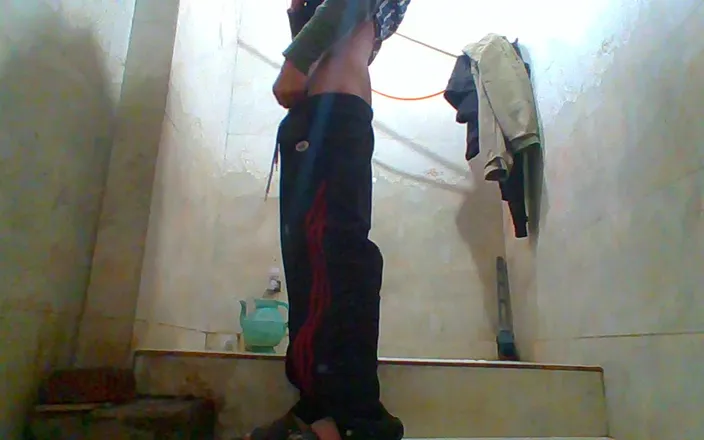 Zaid Valen: Pakistani Boy in Bathroom