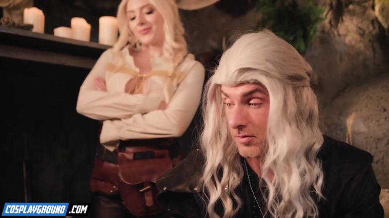 Cosplayground: Geralt Fucks Chloe Amour in the Ass and Cums in...