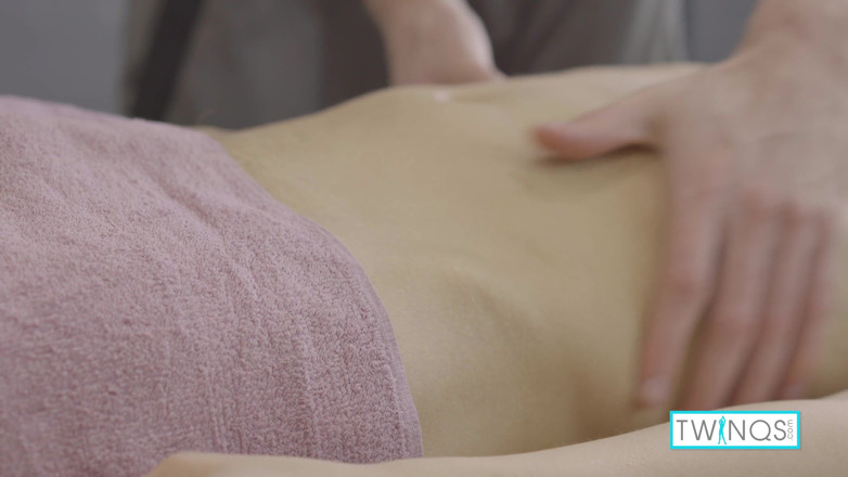 Twin Qs: Horny masseur Lucas gets Logan's hard cock in his butthole!