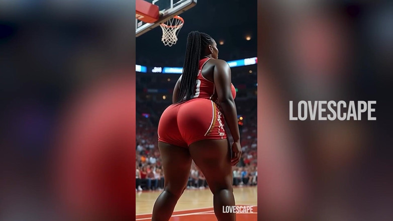 Lovescape: Krásky Wnba berou čůráka na tvrdém dřevě