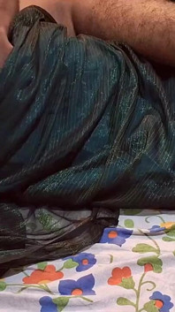 Blå Saree styvmor sex